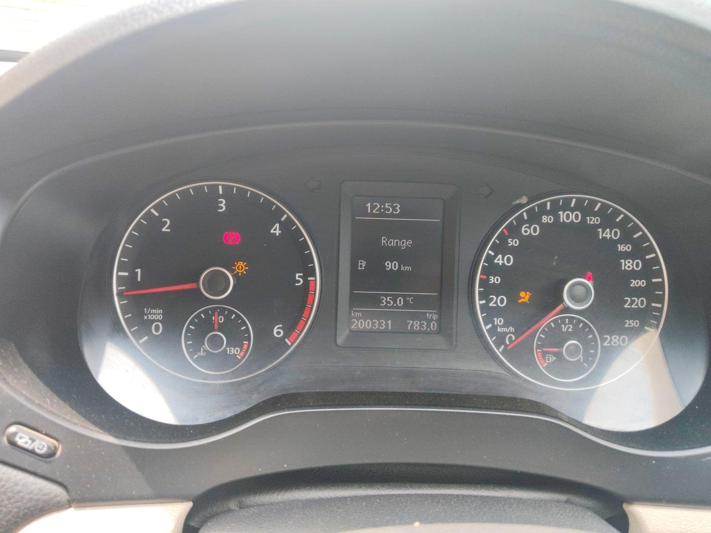 2012 Volkswagen Jetta COMFORTLINE TDI, Diesel, Manual, 2,00,331 km, interior