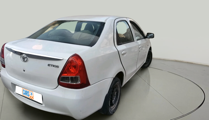2011 Toyota Etios G, Petrol, Manual, 61,585 km, exterior