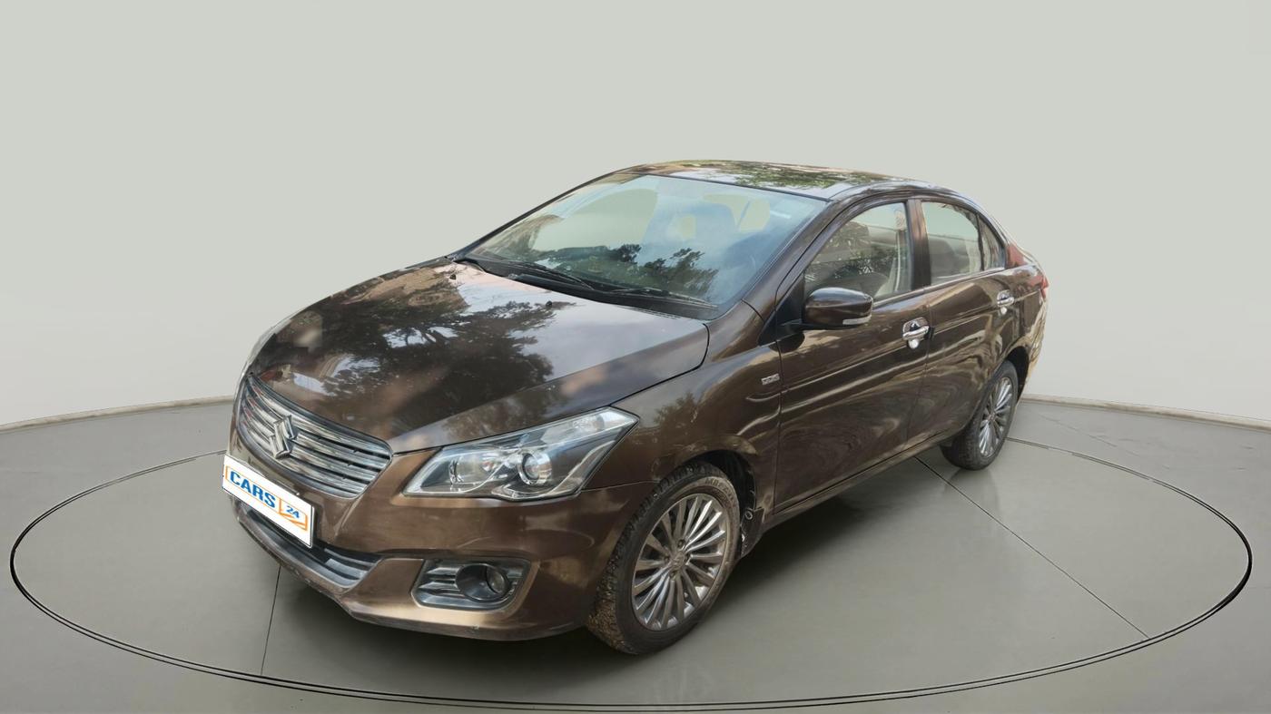2017 Maruti Ciaz ZDI+ SHVS, Diesel, Manual, 71,865 km, exterior