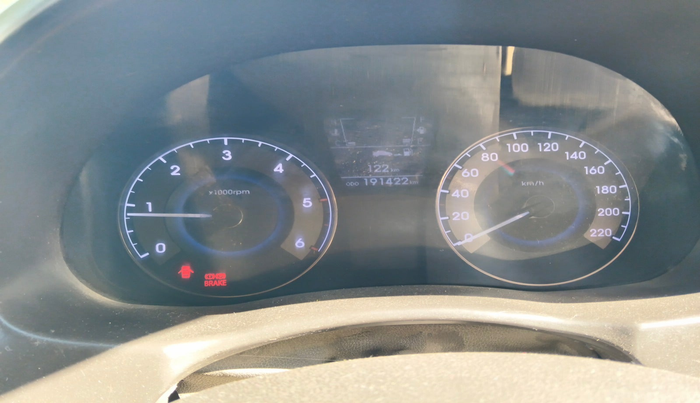 2012 Hyundai Verna FLUIDIC 1.6 CRDI SX, Diesel, Manual, 1,91,422 km, interior