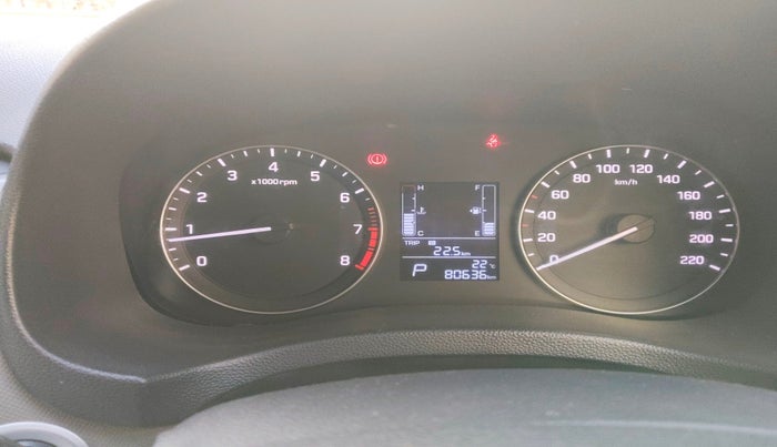 2017 Hyundai Creta SX PLUS AT 1.6 PETROL, Petrol, Automatic, 80,636 km, interior