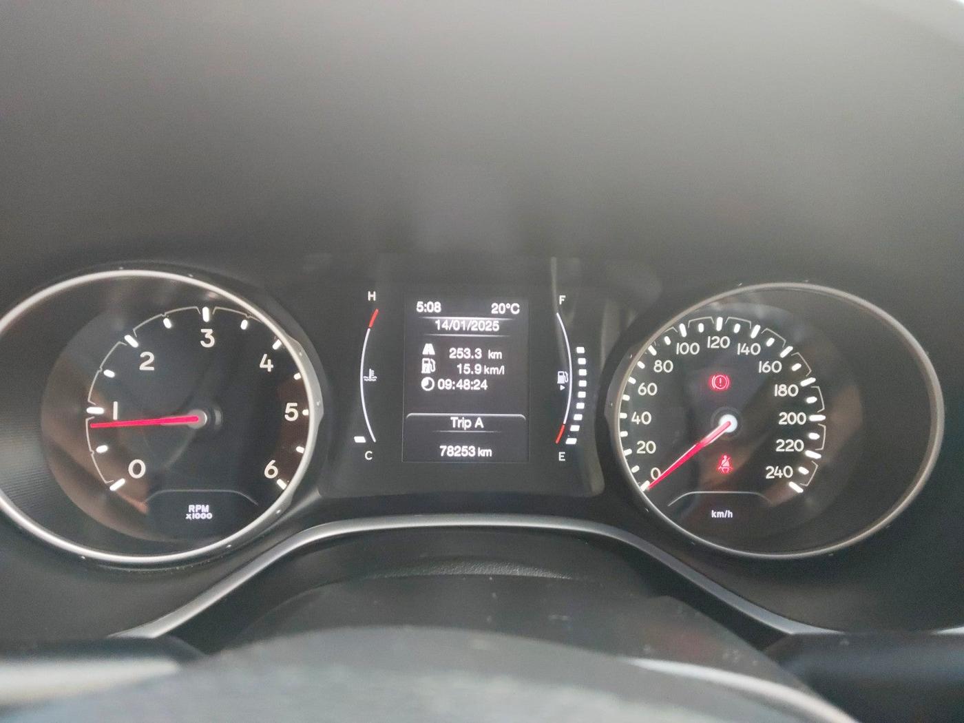 2017 Jeep Compass LONGITUDE 2.0 DIESEL, Diesel, Manual, 78,253 km, interior