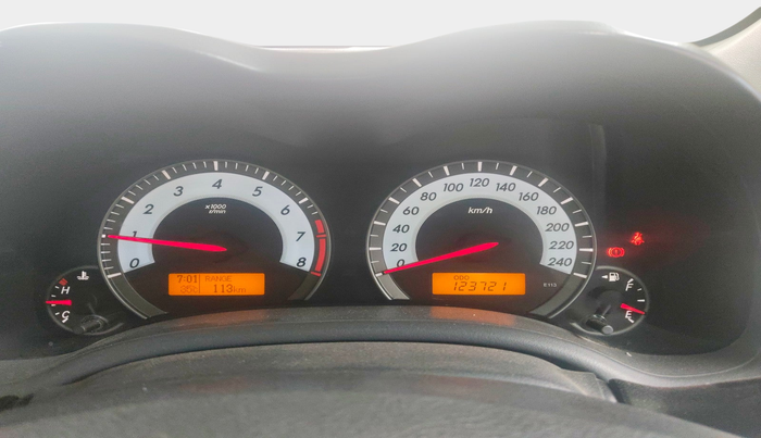 2011 Toyota Corolla Altis G PETROL, Petrol, Manual, 1,23,721 km, interior