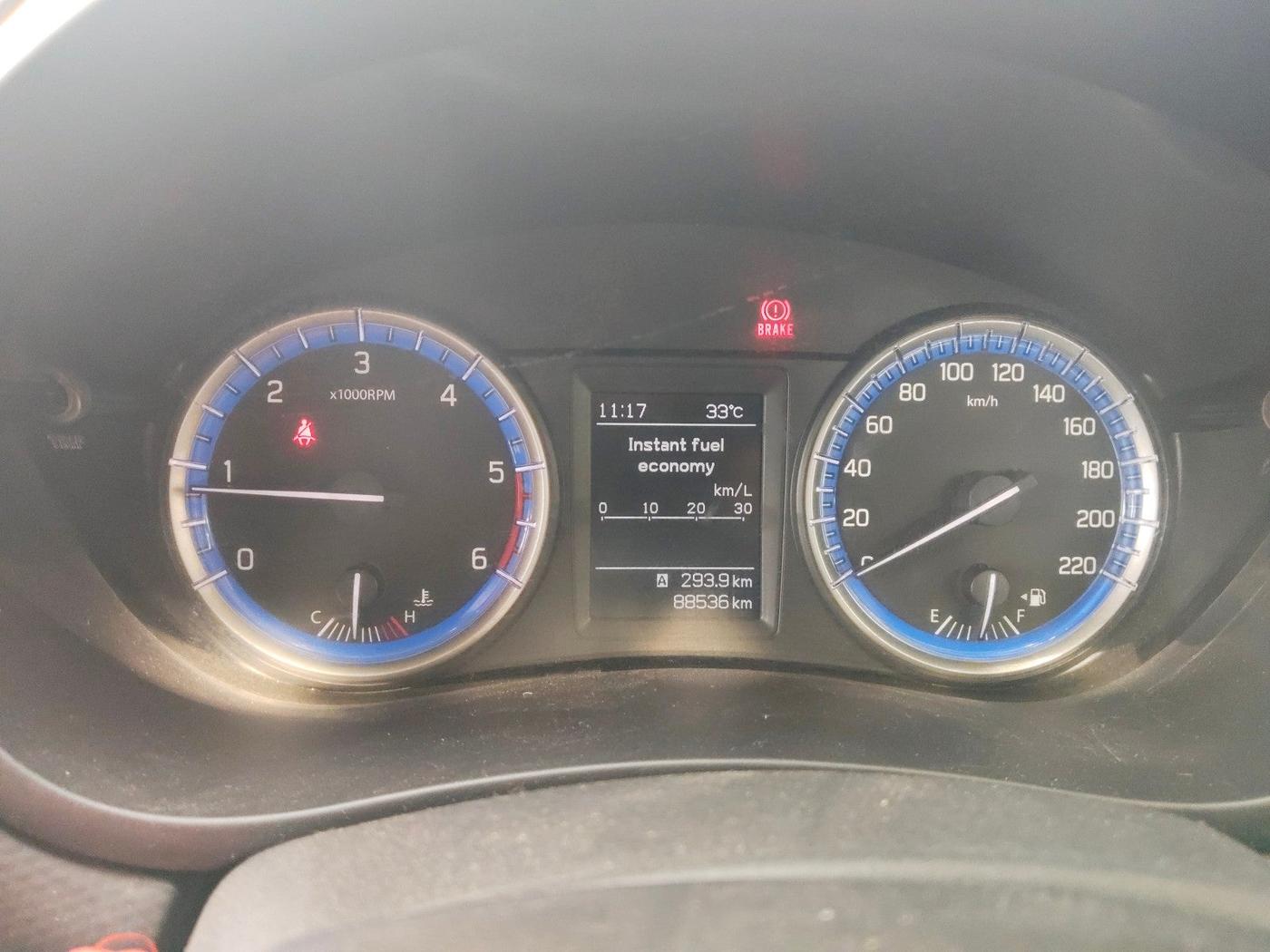 2015 Maruti S Cross ALPHA 1.6, Diesel, Manual, 89,250 km, interior