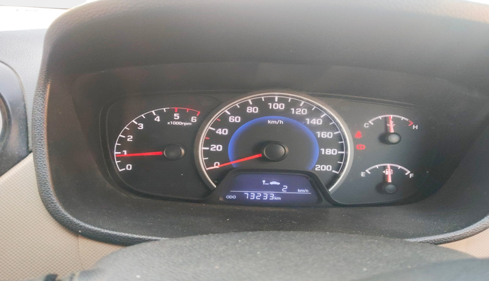 2017 Hyundai Grand i10 SPORTZ (O) 1.2 U2 CRDI, Diesel, Manual, 73,233 km, interior