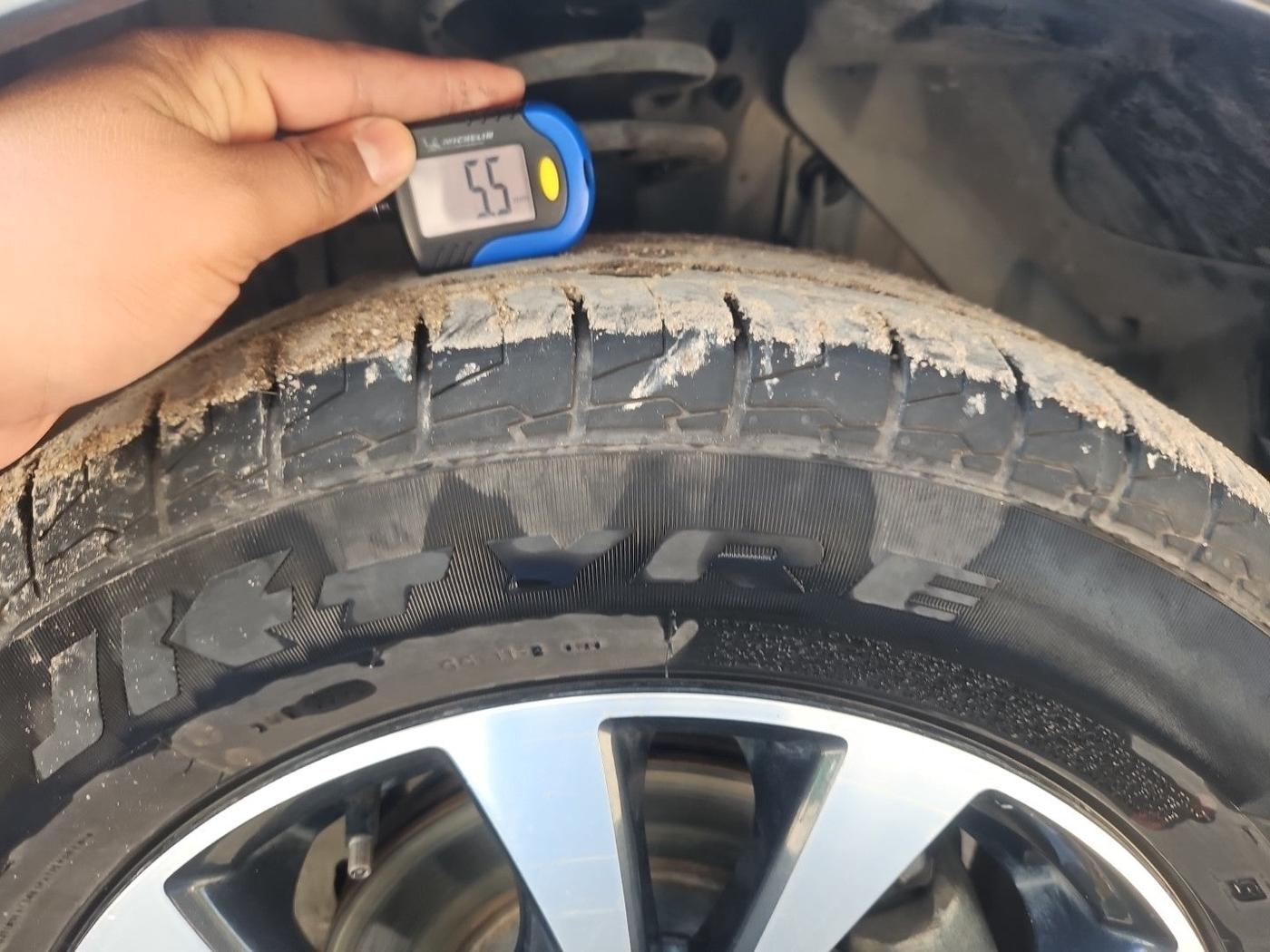 2019 Maruti S Cross DELTA 1.3, Diesel, Manual, 1,17,712 km, tyre