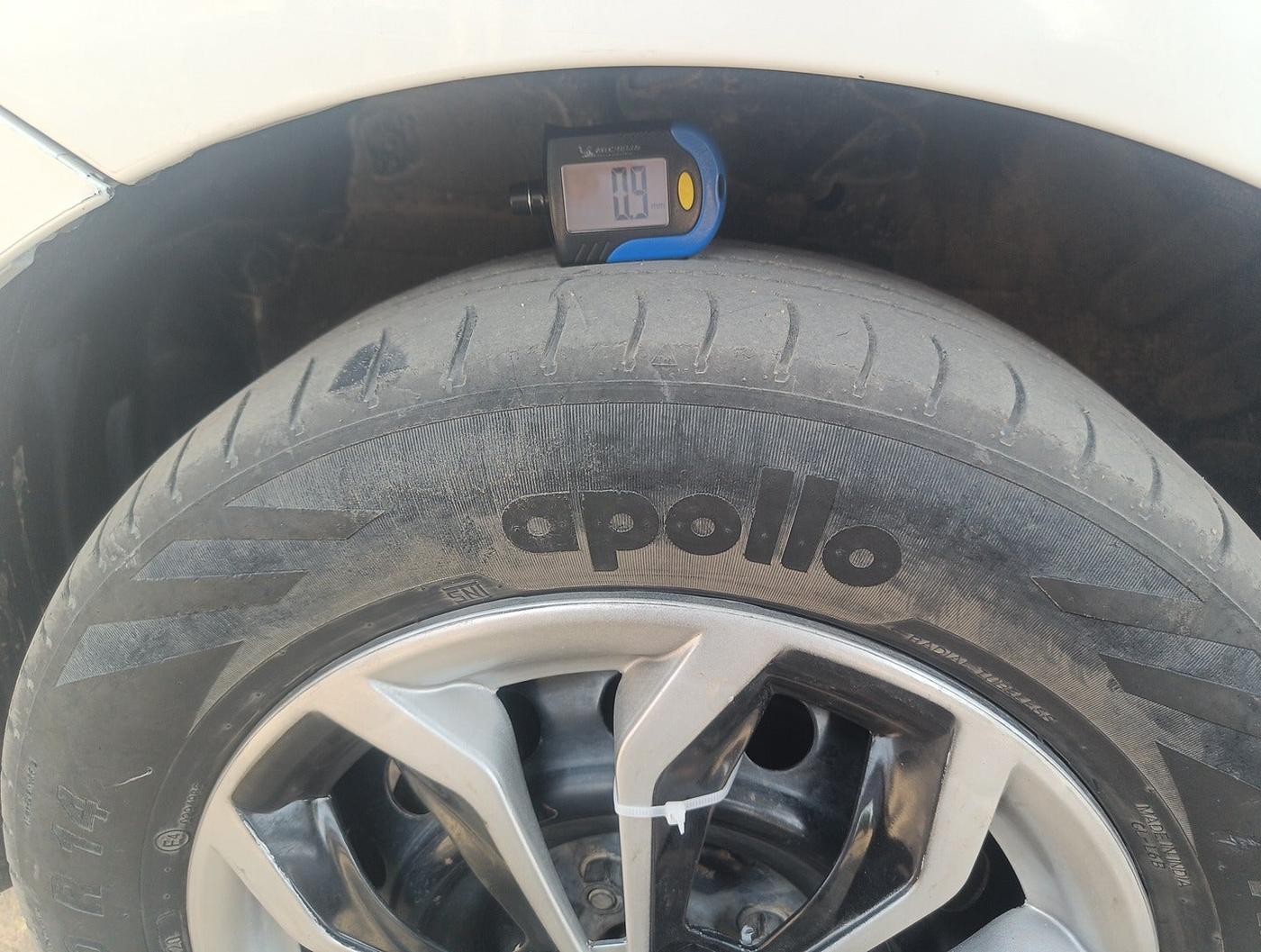 2017 Maruti Celerio VXI, Petrol, Manual, 1,23,260 km, tyre