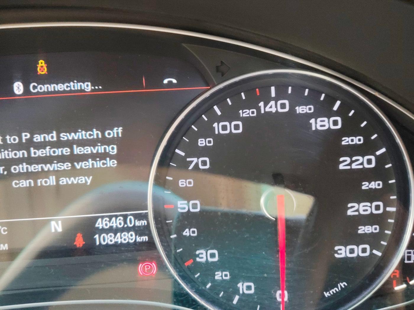 2013 Audi A6 2.0 TDI PREMIUM, Diesel, Automatic, 1,08,489 km, interior