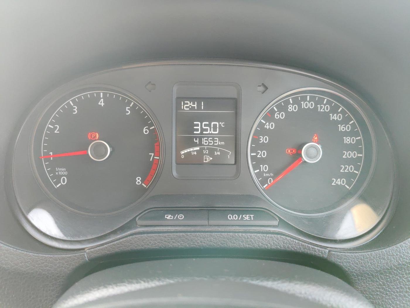 2020 Volkswagen Polo TRENDLINE 1.0L, Petrol, Manual, 42,000 km, interior