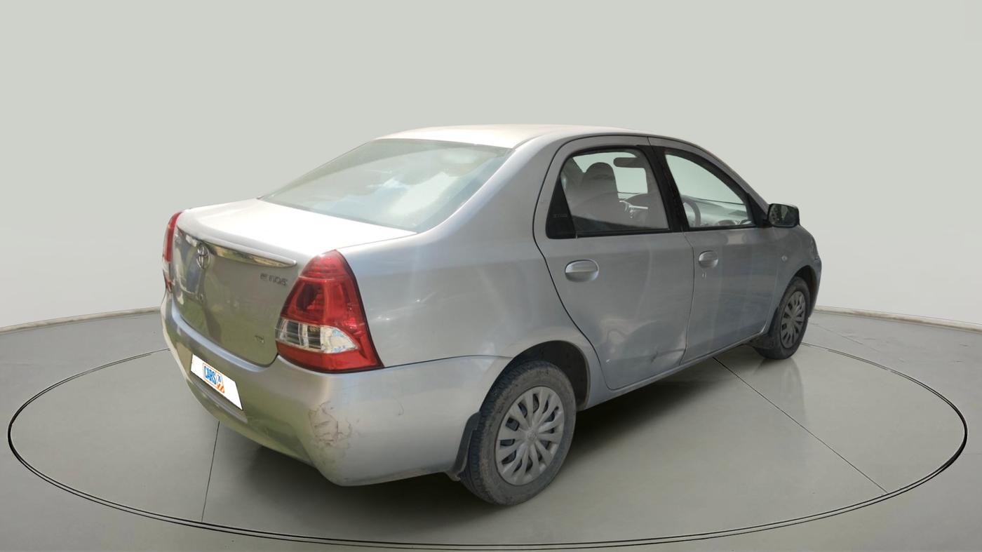 2011 Toyota Etios G, Petrol, Manual, 1,08,608 km, exterior