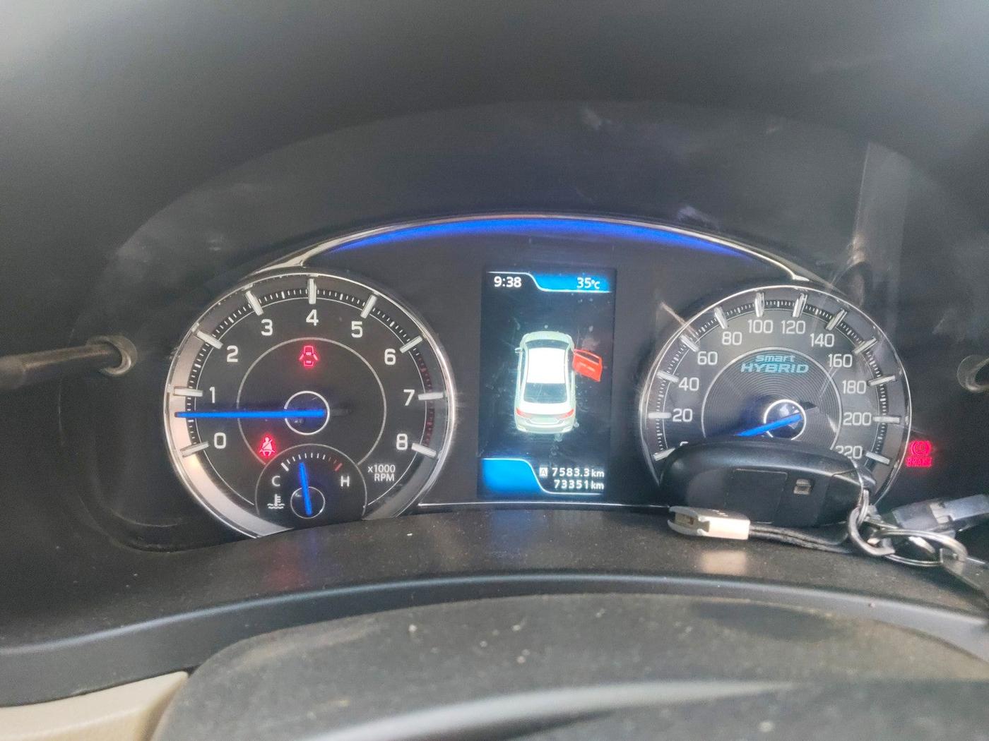 2022 Maruti Ciaz ALPHA 1.5 SHVS PETROL, Petrol, Manual, 73,351 km, interior
