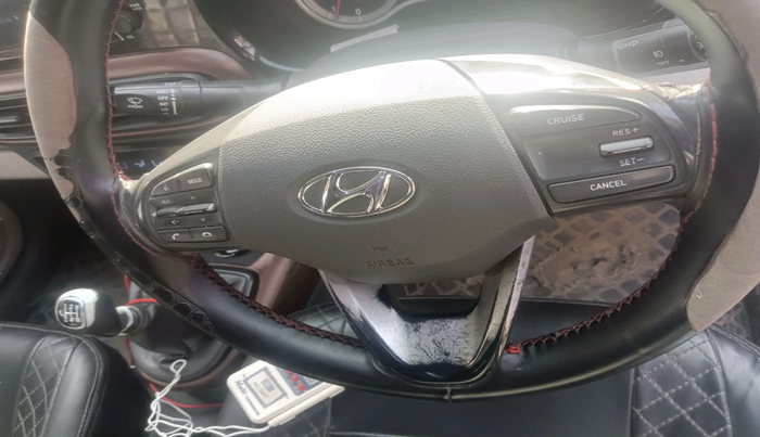 2020 Hyundai AURA SX 1.2 (O), Petrol, Manual, 1,23,933 km, interior