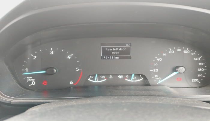 2018 Ford Ecosport TITANIUM + 1.5L DIESEL, Diesel, Manual, 1,73,436 km, interior