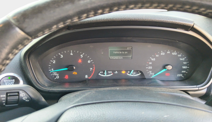 2018 Ford Ecosport TITANIUM 1.5L PETROL, Petrol, Manual, 1,06,260 km, interior