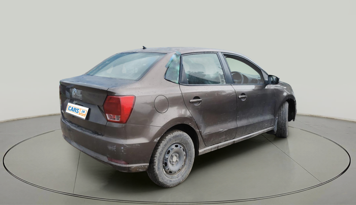 2016 Volkswagen Ameo TRENDLINE 1.2L, Petrol, Manual, 1,38,806 km, exterior