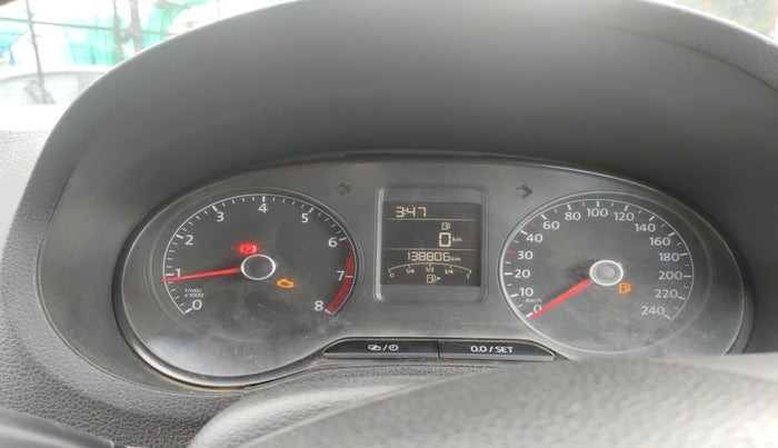 2016 Volkswagen Ameo TRENDLINE 1.2L, Petrol, Manual, 1,38,806 km, interior