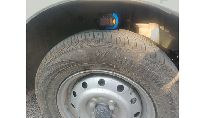 2018 Maruti Celerio LXI, Petrol, Manual, 1,09,119 km, tyre