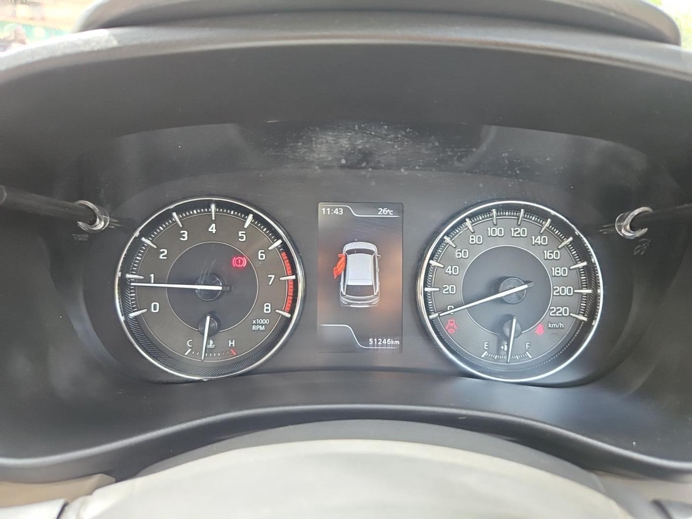 2022 Toyota Glanza G, Petrol, Manual, 51,246 km, interior
