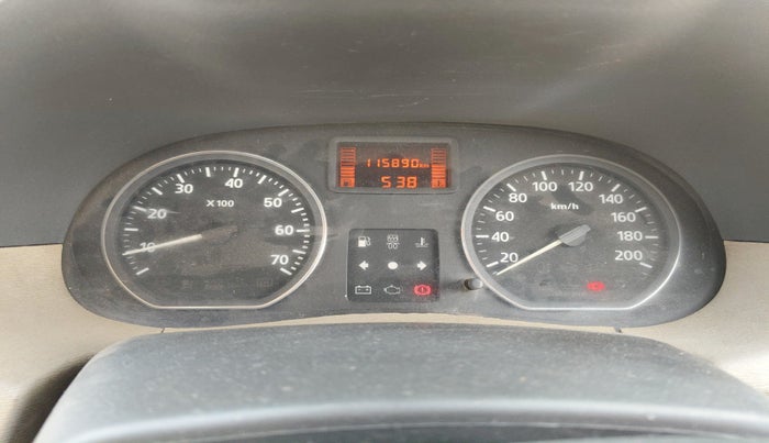 2015 Nissan Terrano XL (D), Diesel, Manual, 1,15,890 km, interior