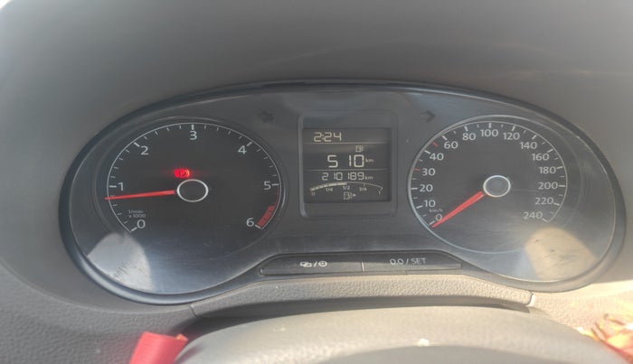 2018 Volkswagen Vento HIGHLINE DIESEL 1.5, Diesel, Manual, 2,10,189 km, interior