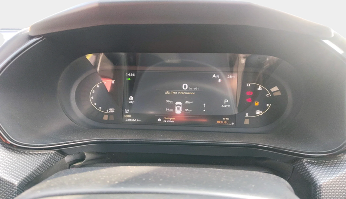 2023 Tata Safari XZA PLUS O RED DARK , Diesel, Automatic, 26,832 km, interior