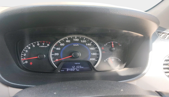 2016 Hyundai Grand i10 SPORTZ 1.2 KAPPA VTVT, Petrol, Manual, 34,827 km, interior