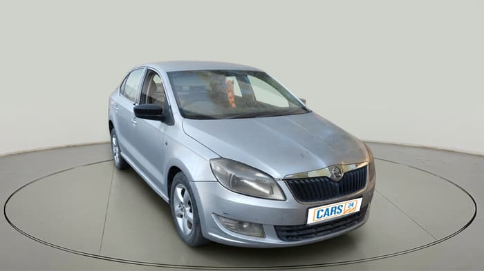 2013 Skoda Rapid AMBITION 1.6 TDI CR MT, Diesel, Manual, 1,14,626 km, exterior