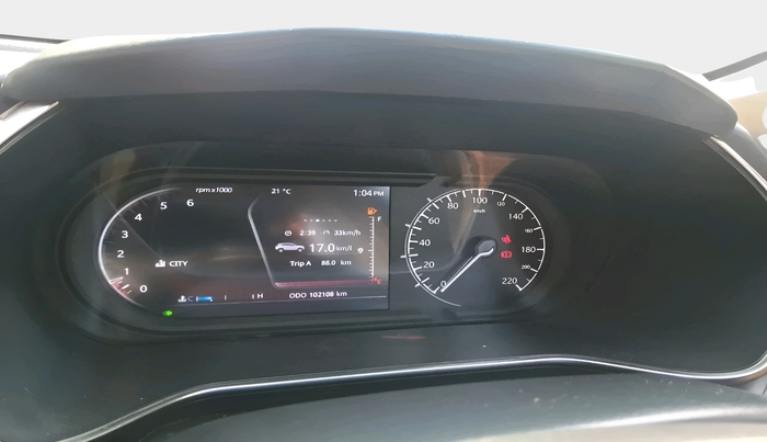 2019 Tata Harrier XZ 2.0L, Diesel, Manual, 1,02,108 km, interior