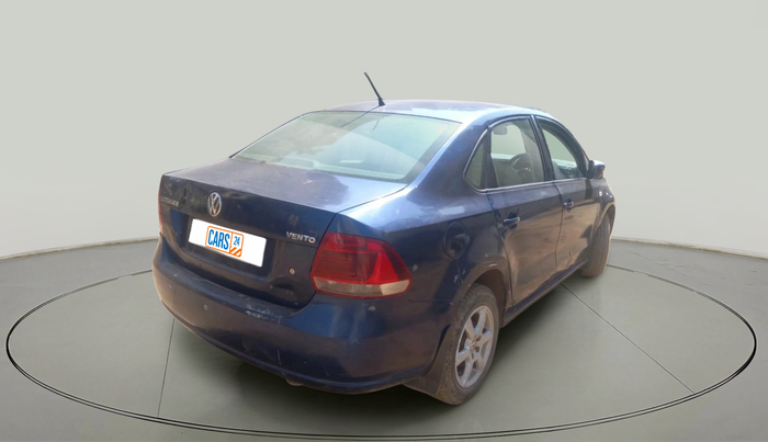 2012 Volkswagen Vento HIGHLINE 1.6 MPI, Petrol, Manual, 1,43,252 km, exterior