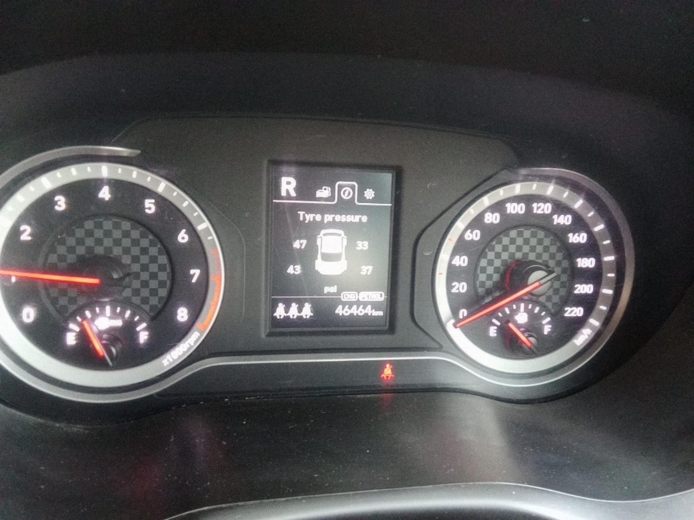 2023 Hyundai AURA S 1.2 CNG, Petrol, Manual, 46,464 km, interior
