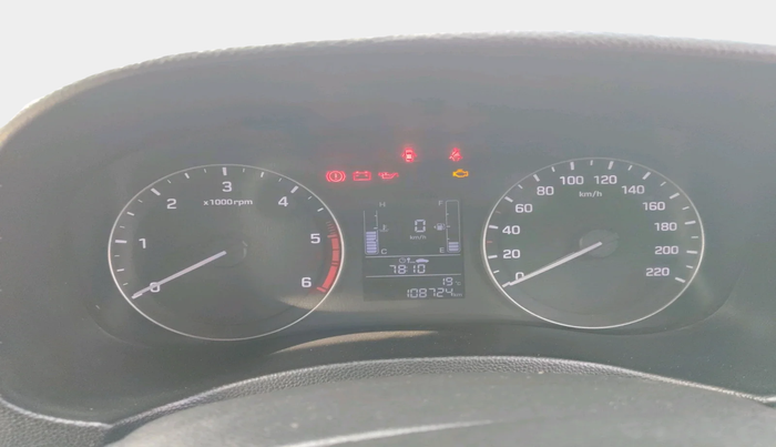 2018 Hyundai Creta SX 1.6 DIESEL, Diesel, Manual, 1,08,724 km, interior