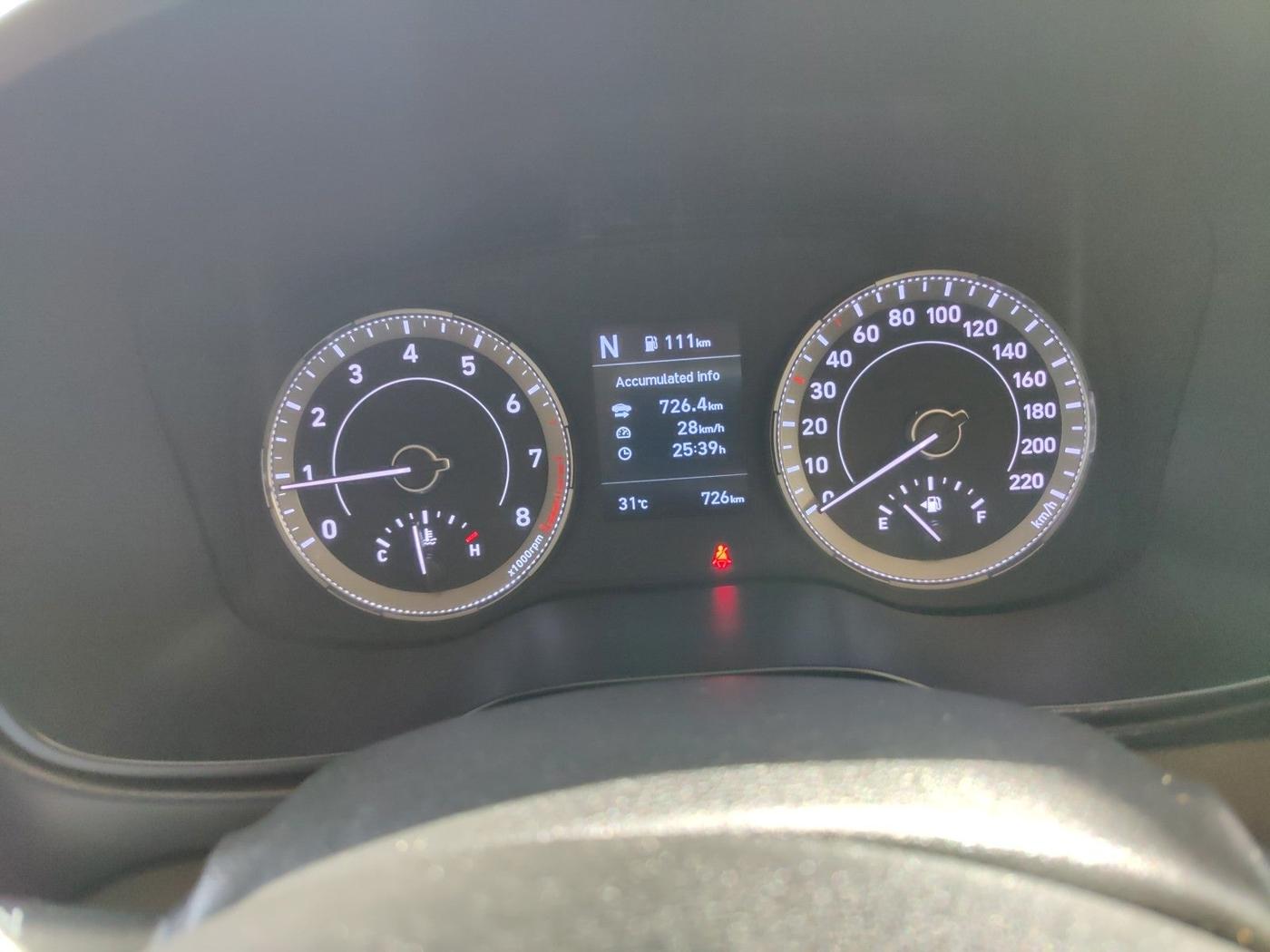 2022 Hyundai VENUE SX 1.0 TURBO IMT, Petrol, Manual, 726 km, interior