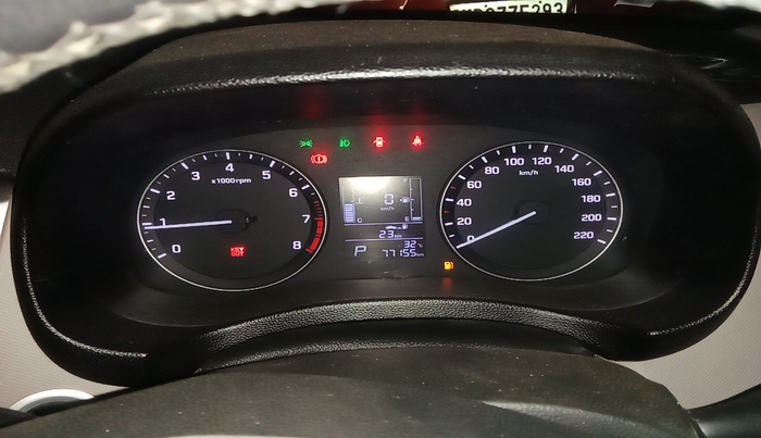 2018 Hyundai Creta SX AT 1.6 PETROL, Petrol, Automatic, 77,155 km, interior