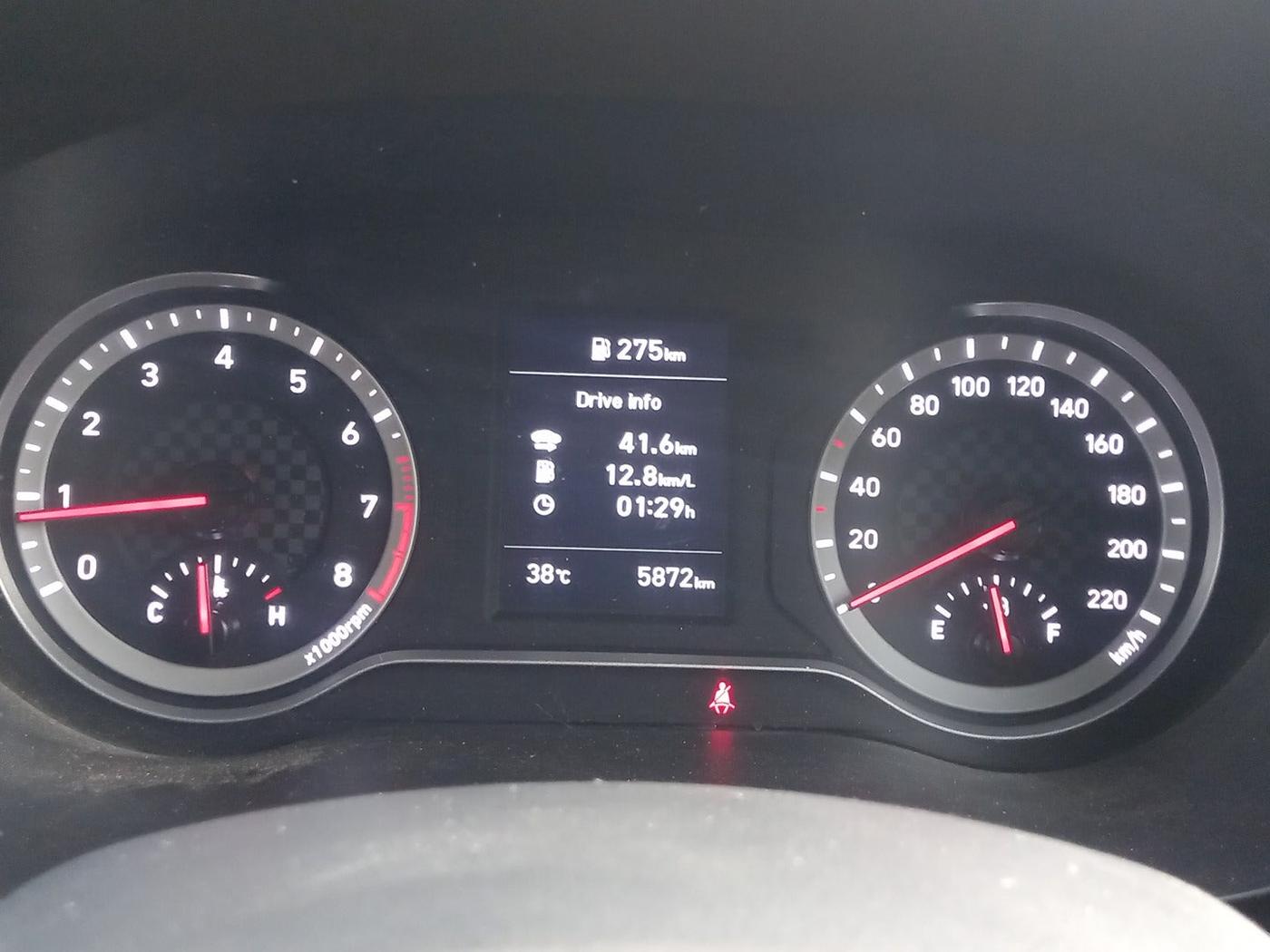 2024 Hyundai GRAND I10 NIOS SPORTZ 1.2 KAPPA VTVT, Petrol, Manual, 5,872 km, interior