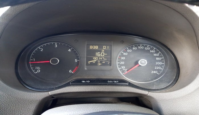 2016 Volkswagen Vento HIGHLINE 1.5 AT, Diesel, Automatic, 1,91,101 km, interior