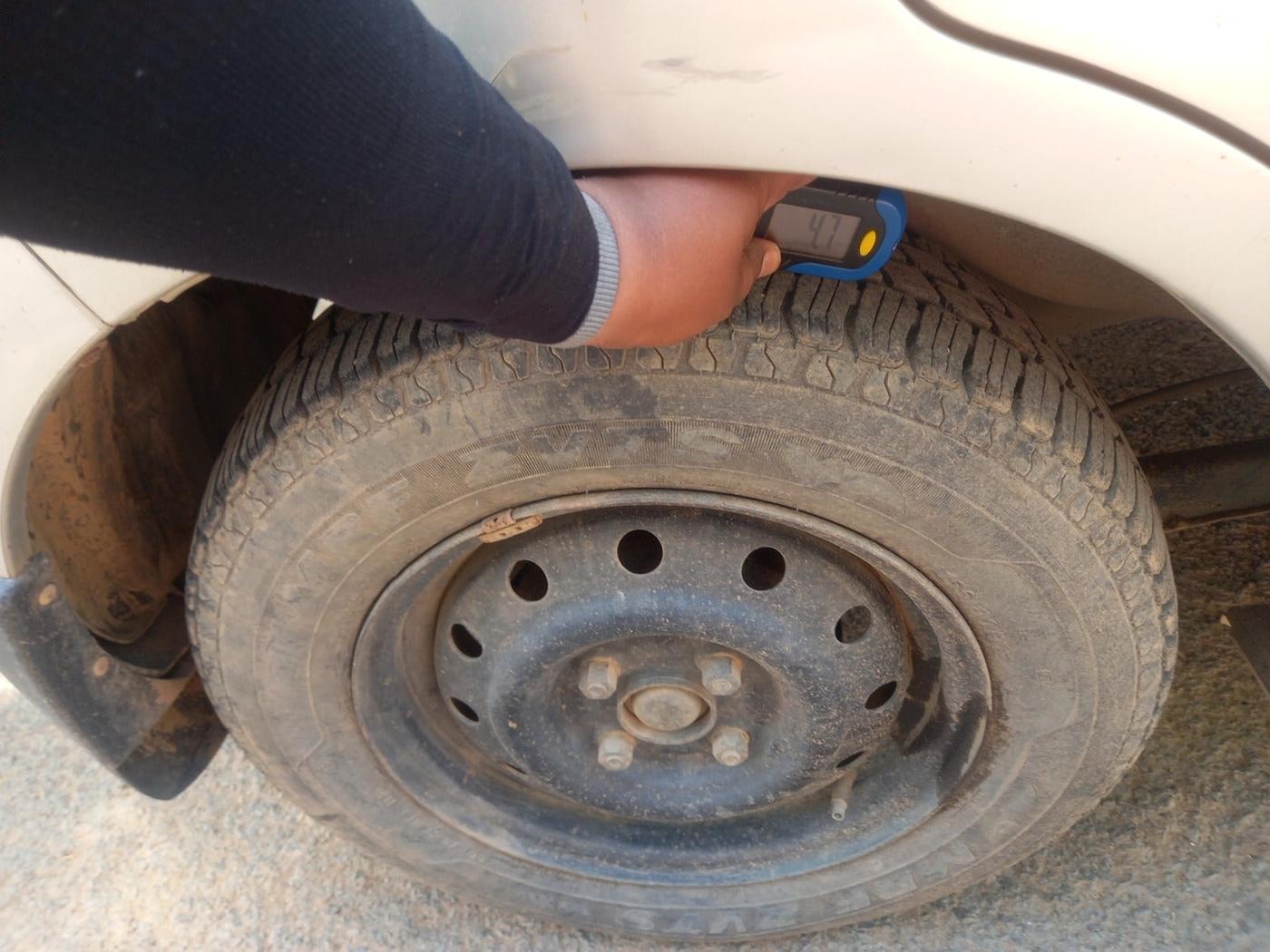 2010 Maruti A Star VXI, Petrol, Manual, 55,816 km, tyre