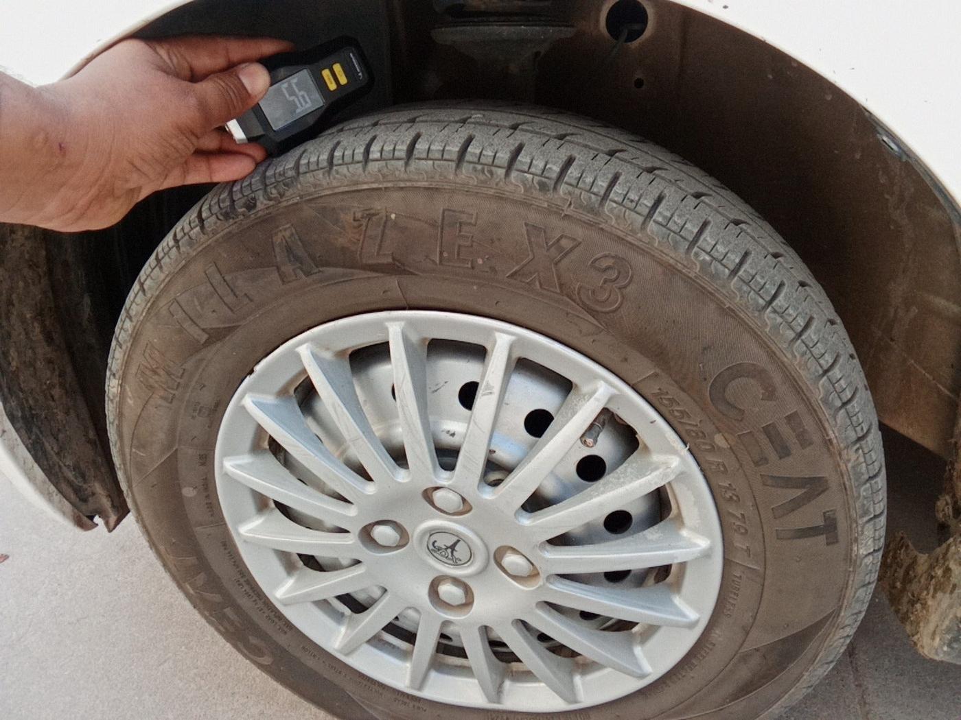 2021 Maruti New Wagon-R LXI CNG 1.0, Petrol, Manual, 87,054 km, tyre