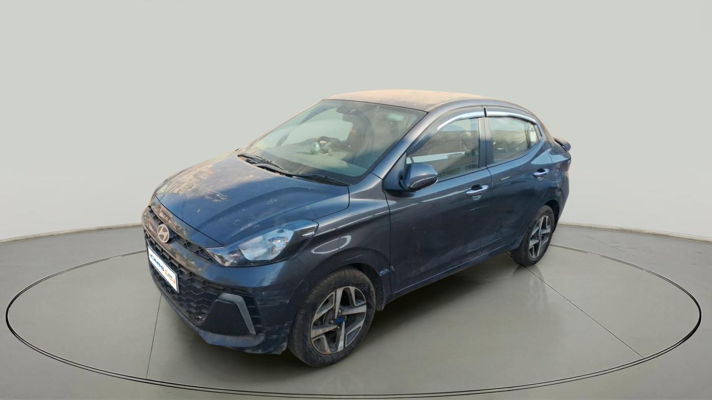 2023 Hyundai AURA SX 1.2 CNG, Petrol, Manual, 45,858 km, exterior