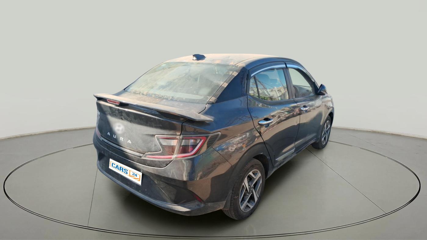 2023 Hyundai AURA SX 1.2 CNG, Petrol, Manual, 45,858 km, exterior