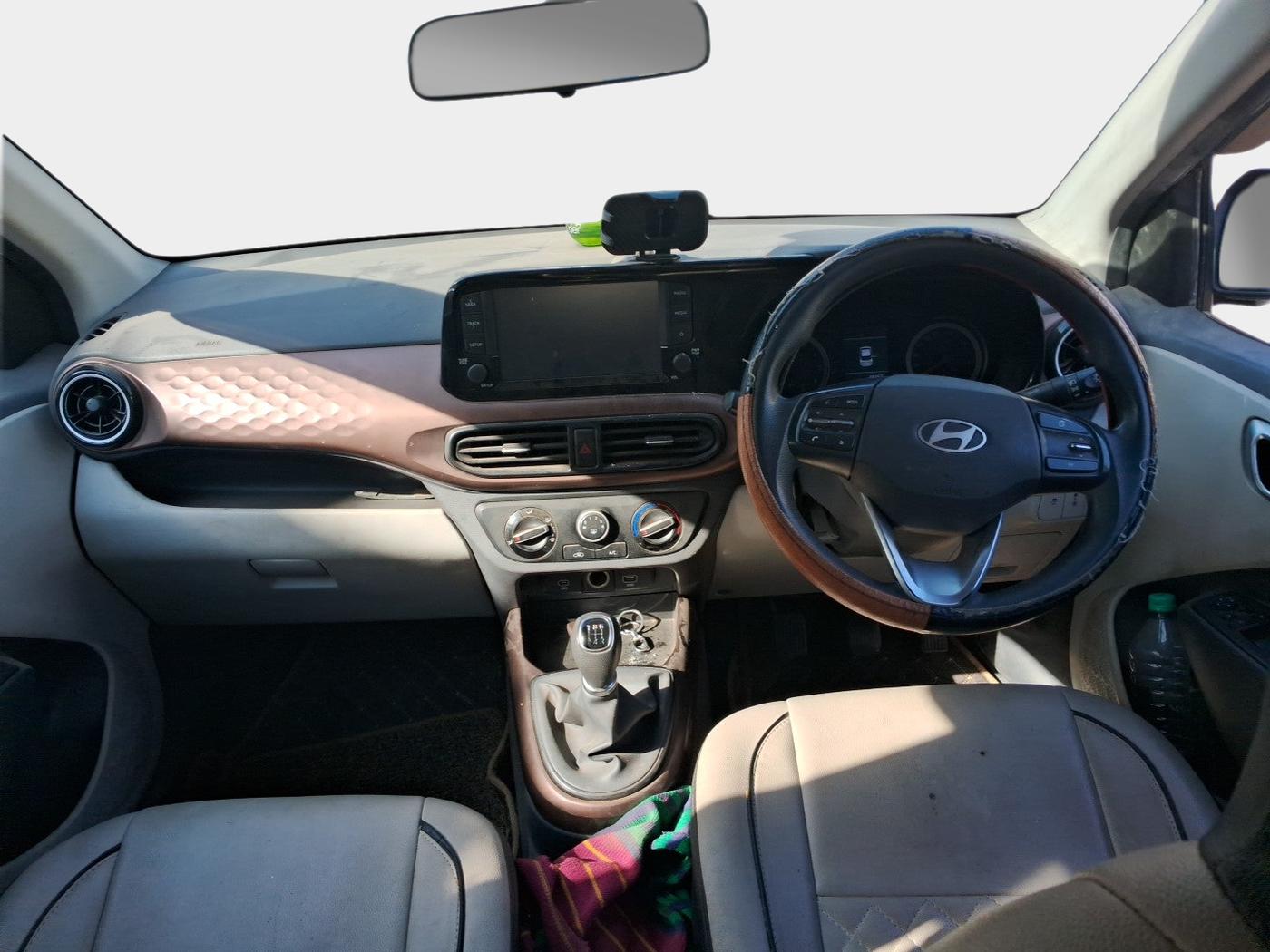 2023 Hyundai AURA SX 1.2 CNG, Petrol, Manual, 45,858 km, interior