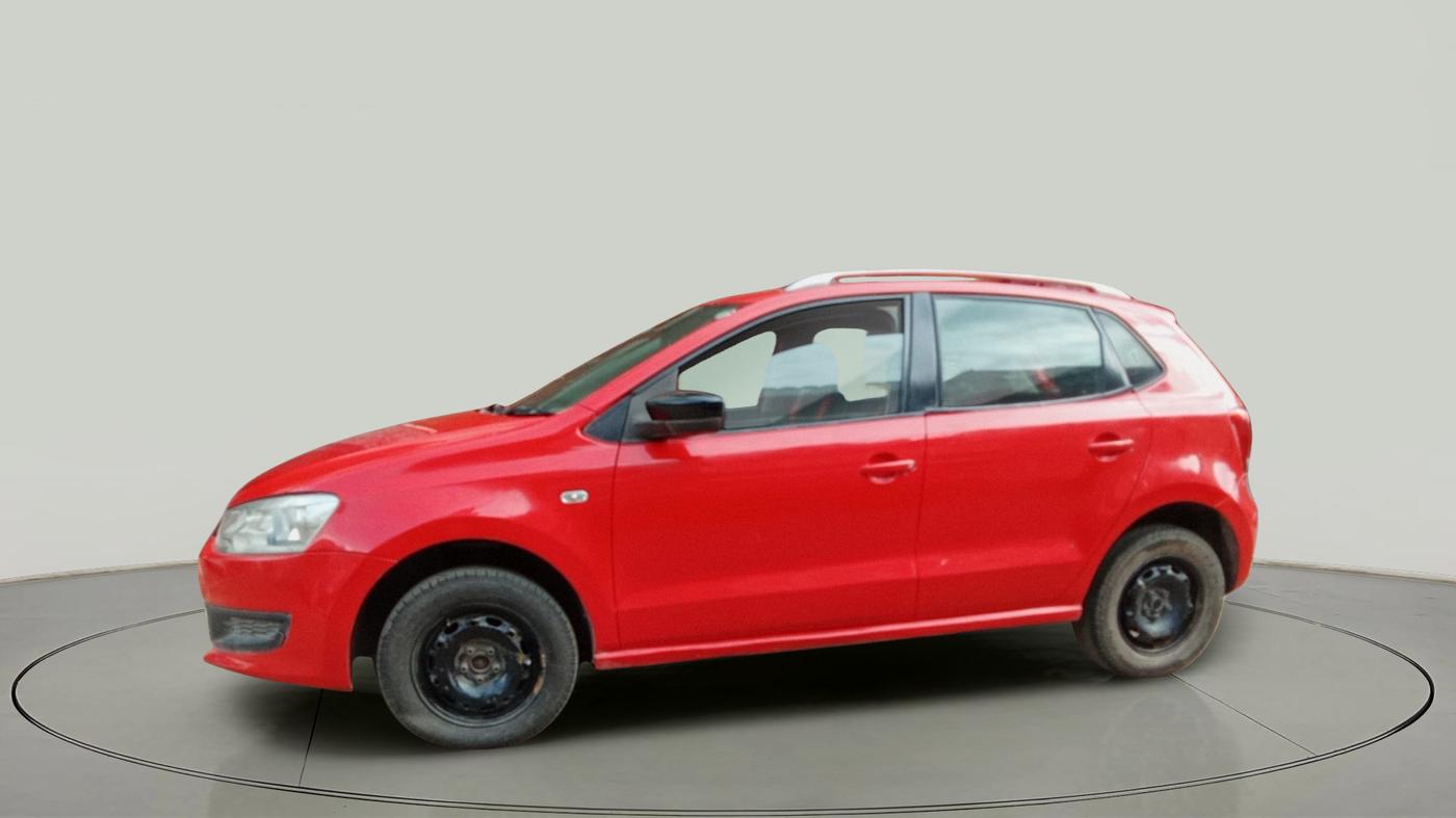 2010 Volkswagen Polo TRENDLINE 1.2L PETROL, Petrol, Manual, 1,03,362 km, exterior