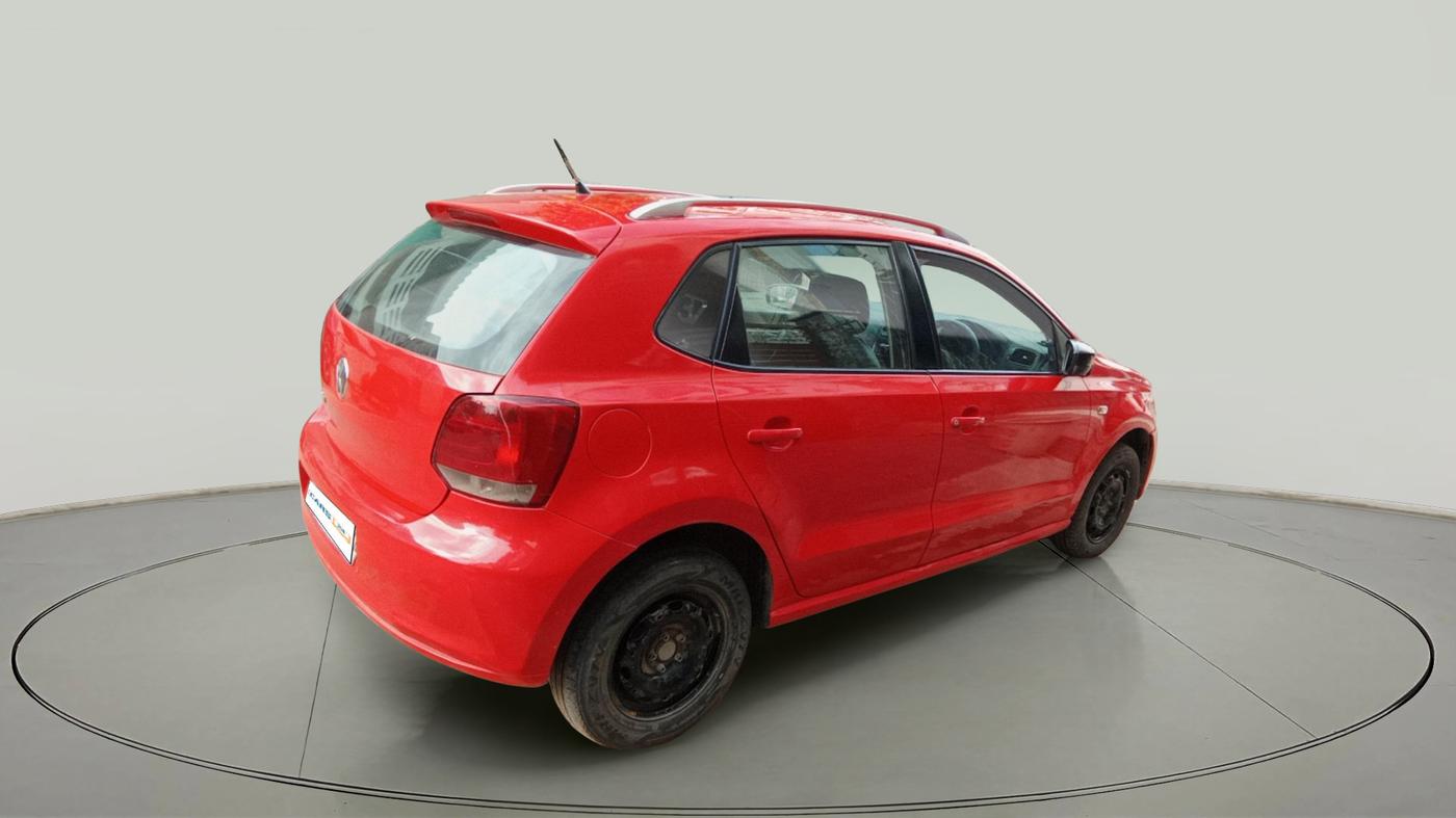 2010 Volkswagen Polo TRENDLINE 1.2L PETROL, Petrol, Manual, 1,03,362 km, exterior