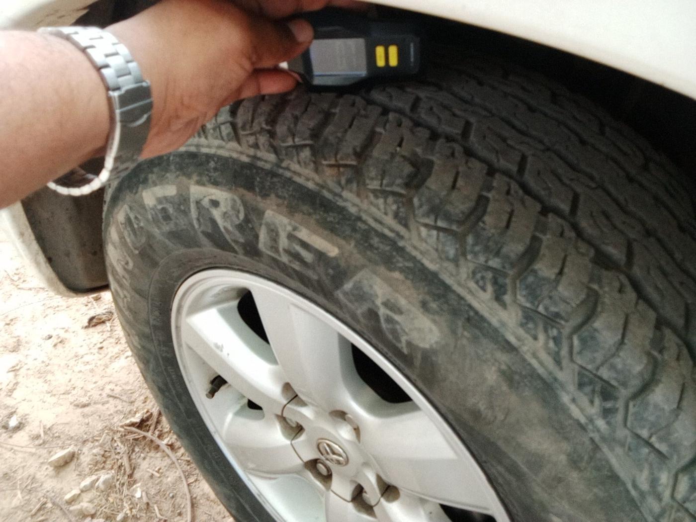 2011 Toyota Fortuner 3.0 4X4 MT, Diesel, Manual, 1,27,588 km, tyre