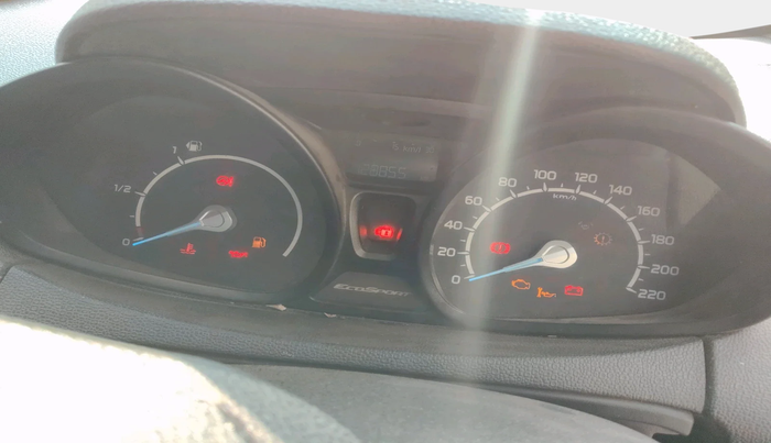 2013 Ford Ecosport TREND 1.5L DIESEL, Diesel, Manual, 1,28,855 km, interior