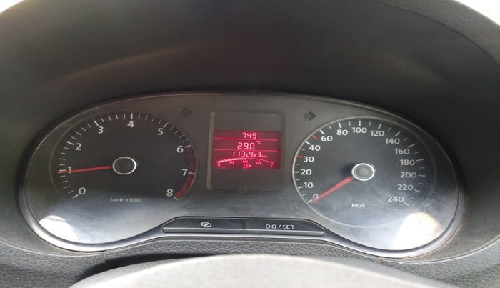2010 Volkswagen Polo COMFORTLINE 1.2L PETROL, Petrol, Manual, 1,13,263 km, interior