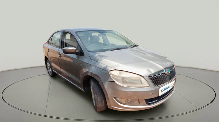 2012 Skoda Rapid ELEGANCE 1.6 TDI CR MT, Diesel, Manual, 93,683 km, exterior