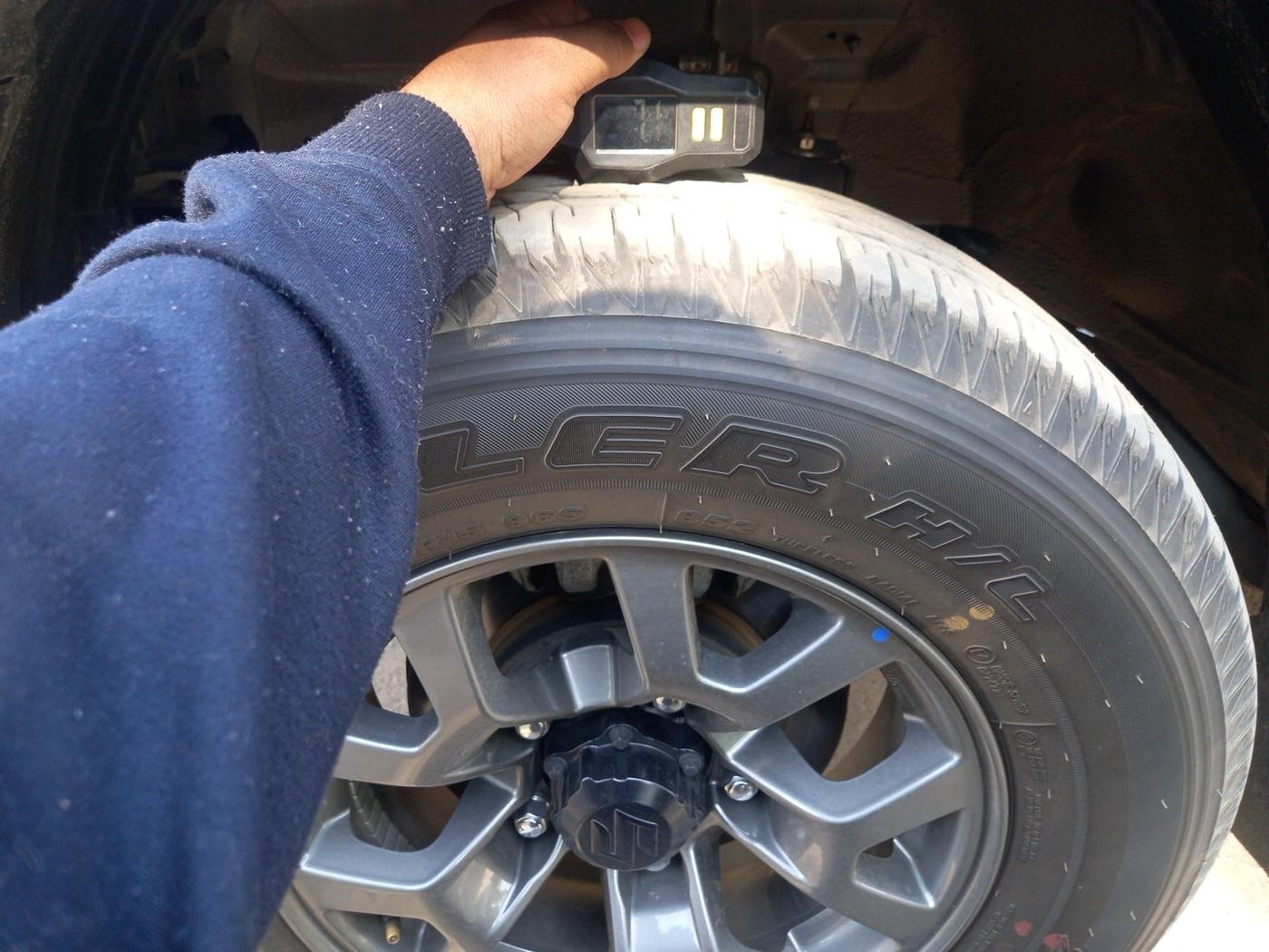 2024 Maruti JIMNY ALPHA ALL GRIP PRO AT, Petrol, Automatic, 4,813 km, tyre