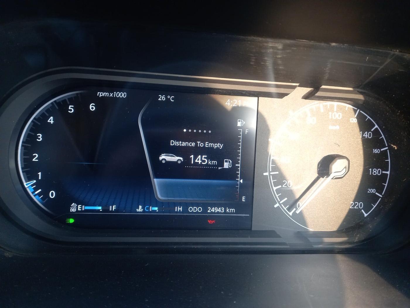 2022 Tata Harrier XZ PLUS 2.0L, Diesel, Manual, 24,943 km, interior