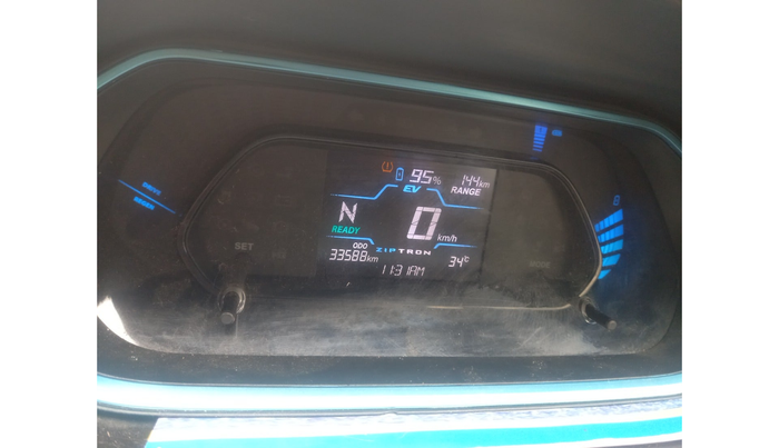 2023 Tata TIAGO EV XT LONG RANGE, Electric, Automatic, 33,588 km, interior
