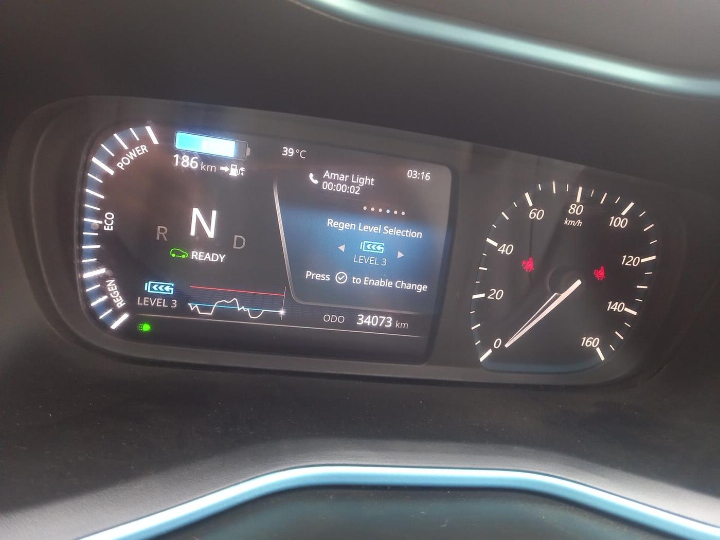 2022 Tata NEXON EV XZ PLUS LUX, Electric, Automatic, 34,073 km, interior